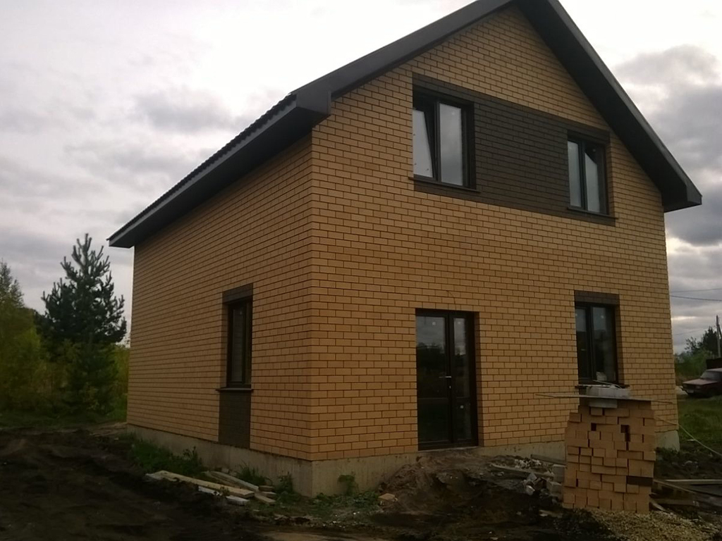 СТРОИТЕЛЬСТВО ДОМА 115 м2